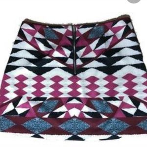 MINKPINK Aztec Printed Mini Skirt